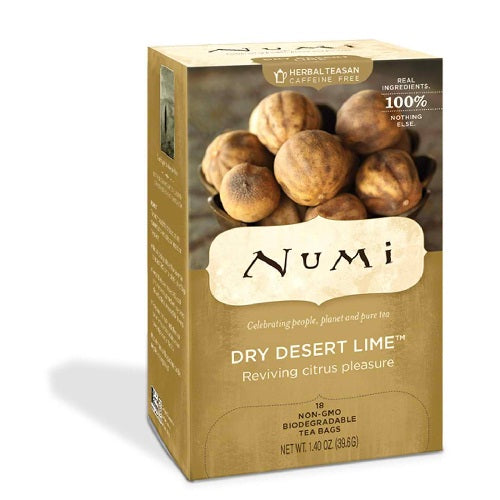 Numi Tea Dry Desert Lime Herbal Tea (6x18 Bag)