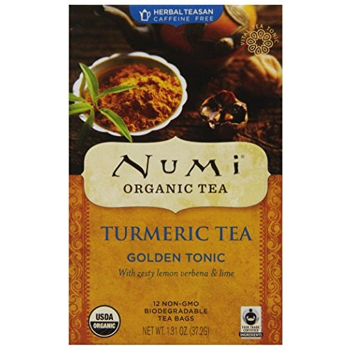 Numi Tea Gldn Tonic,Lemon Verbena,Lime (6x12 BAG)