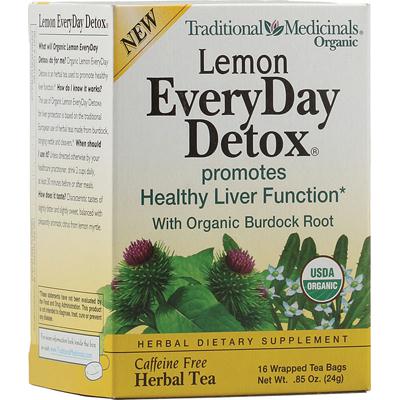 Traditional Medicinals Everyday Organic Lemon Detox (6x16 Bag)