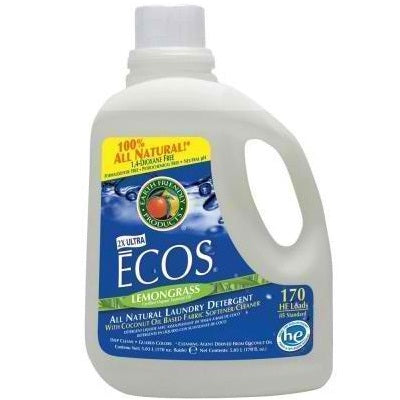 Earth Friendly Ecos Lemongrass Laundry Det (2x170OZ )