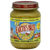Earth's Best Baby Foods Baby Spr Veg/Pasta (12x6OZ )