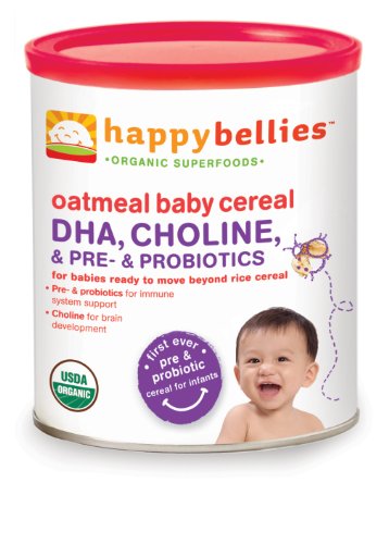 Happy Bellies Oatmeal Cereal (6x7Oz)