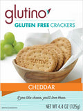 Glutino Cheddar Crackers (6x4.4Oz)