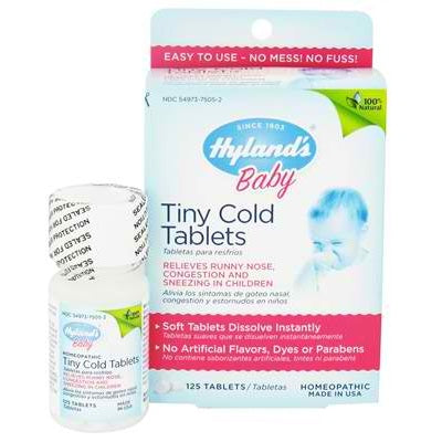 Hylands Homeopathic Remedies Baby Tny Cold Tab (1x125TAB )