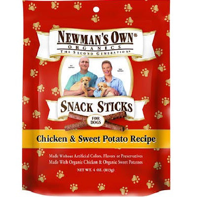 Newman's Own Organics Chicken/SPotato Dg Trt (12x4OZ )