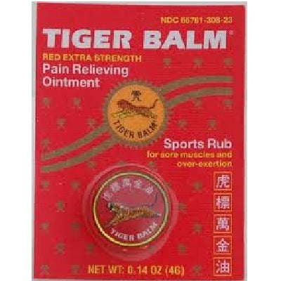 Tiger Balm Ex Strth Red (1x4GRAM)