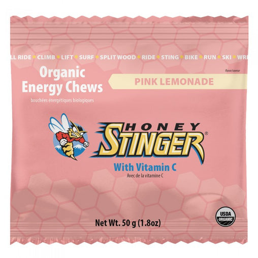 Honey Stinger Pink Lemonade Energy Chews (12x1.8 OZ)