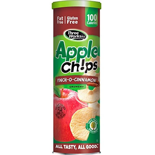 ThreeWorks Pinch of Cinnamon Apple Chips (12x1.76 OZ)