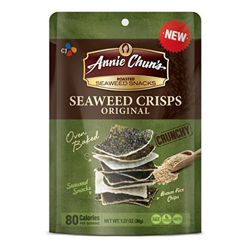 Annie Chun's Seaweed Crisps Original (10x1.27 OZ)