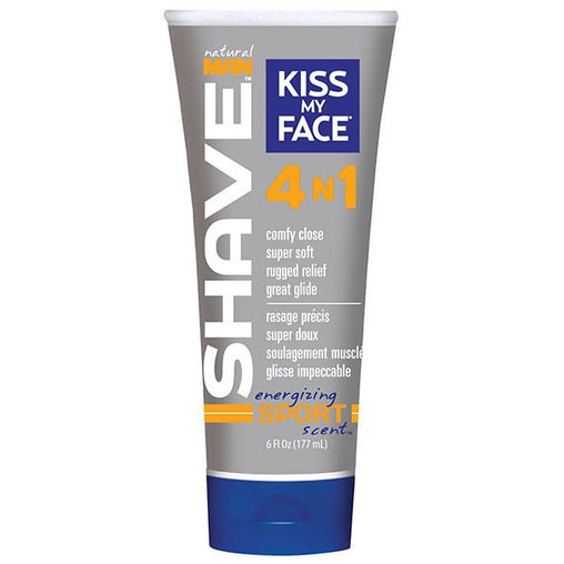 Kiss My Face 4 N 1 Natural Man Shave Energizing Sport Scent  (1x6 OZ)