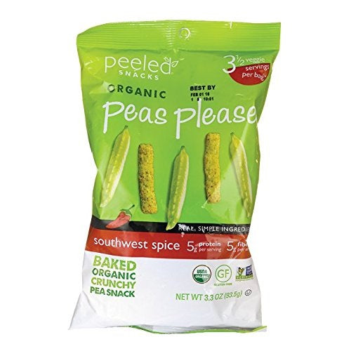 Peeled  Peel Peas Southwest Spice (12X3.3 OZ)