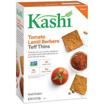 Kashi Teff Thins Tomato Lentil Berbere (6x4.25 OZ)