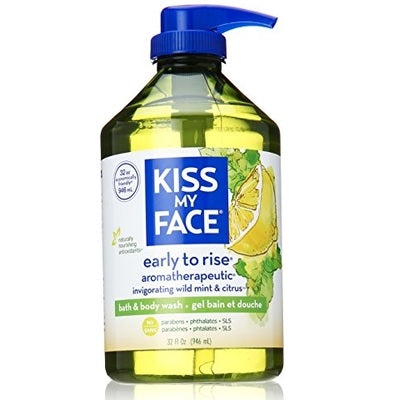 Kiss My Face Early to Rise Bath and Body Wash Wild Mint and Citrus (1x32 OZ)