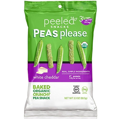 Peeled  Peeled Peas White Cheddar (12X3.3 OZ)