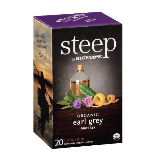 Bigelow Steep Organic Earl Grey Black Tea (6x20 BAG )