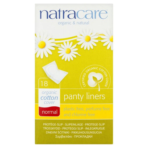 Natracare Normal Wrapped Panty Liners (1x18 Ct)