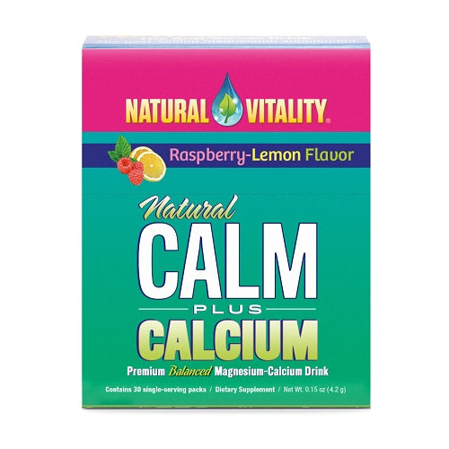 Natural Vitality Calm Plus Calcium Raspberry Lemon (8x5 Ct)