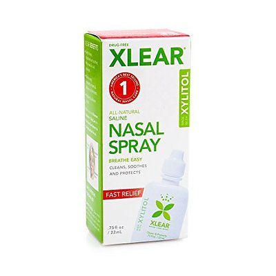 Xlear Sinus Nasal Spray with Xylitol (12x0.75 OZ)