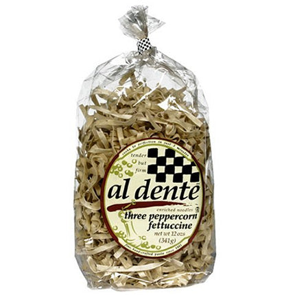Al Dente Three Peppercorn Fettuccine (6x12Oz)