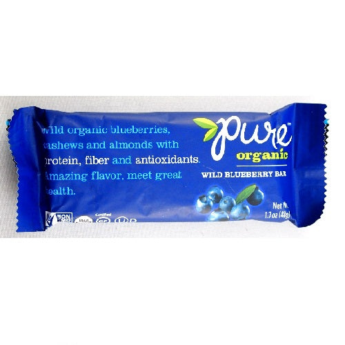 Pure Bar Wild Blueberry Raw Bar (12x1.7 Oz)