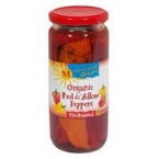 Mediterranean Organics Red Yellow Roasted Peppers (12x16 Oz)