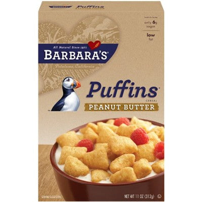 Barbara's Peanut Butter Puffins (12x11 Oz)