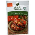 Simply Organic Southwest Taco (12x1.3 Oz)