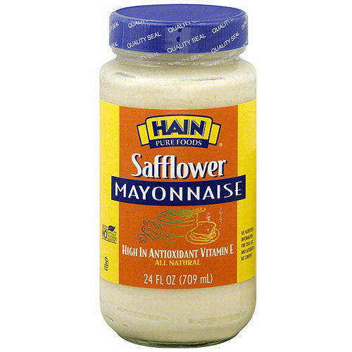 Hain Pure Foods Safflower Mayonnaise (12x24 Oz)