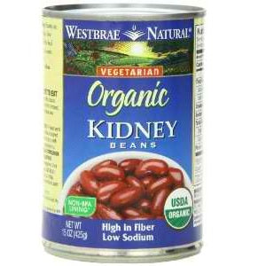 Westbrae Foods Kidney Beans (12x25 Oz)