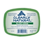 Clearly Naturals Aloe Vera Soap (1x4 Oz)