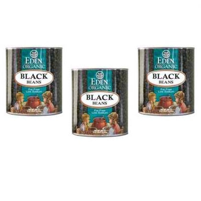 Eden Foods Black Beans Can (12x15 Oz)