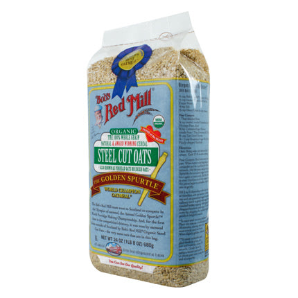 Bob's Red Mill Natural Steel Cut Oats (4x24 Oz)