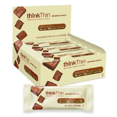 Think Baby Brownie Crunch Thin Bar (10x2.1 Oz)