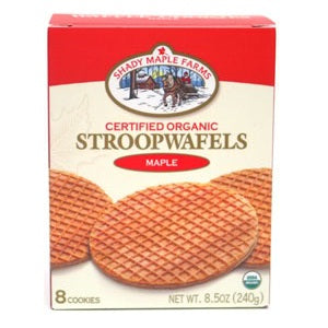 Shady Maple Farms Organic Maple Waffle Cookie (8x8.5 Oz)