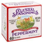 Celestial Seasonings Peppermint Herb Tea (6x40 Bag)