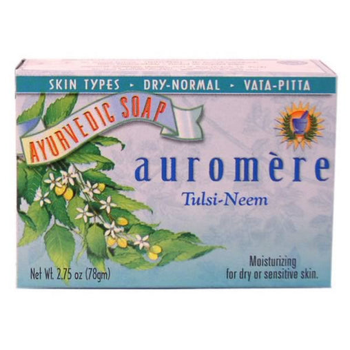 Auromere Tulsi Neem Bar Soap (1x2.75 Oz)