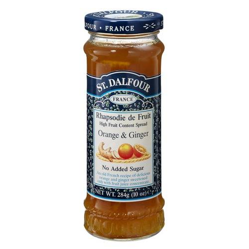 St. Dalfour Ginger Orange 100% Fruit Conserve (6x10 Oz)