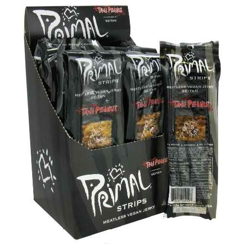 Primal Thai Peanut Meatless Jerky (24x1 Oz)