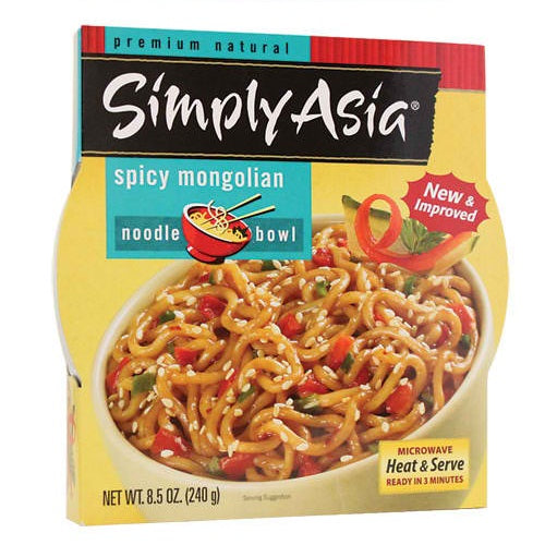 Simply Asia Spicy Mongoli Noodle Bowl (6x8.5 Oz)