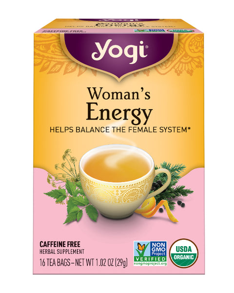 Yogi Woman's Energy Tea (6x16 Bag)