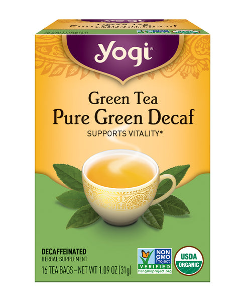 Yogi Simply Green Decaf Tea (6x16 Bag)