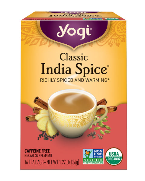 Yogi Classic India Spice Tea (6x16 Bag)