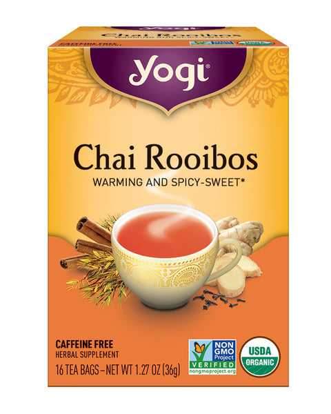 Yogi Redbush Chai Tea (6x16 Bag)