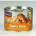 Halo Dog Chicken Spots Stew (12x5.5 Oz)