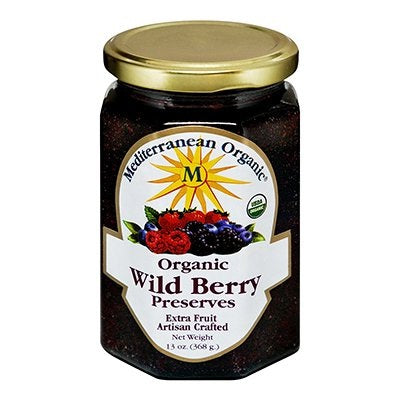 Mediterranean Organics Wild Berry Preserves (12x13 Oz)