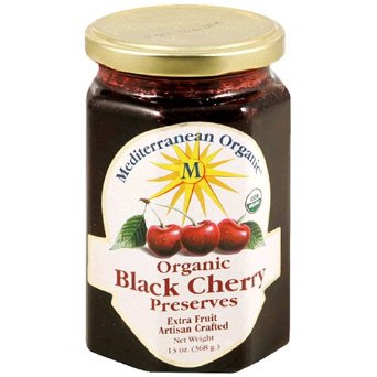 Mediterranean Organics Black Cherry Preserves (12x13 Oz)