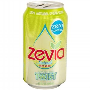 Zevia Natural Twist Diet Soda (4x6x12 Oz)