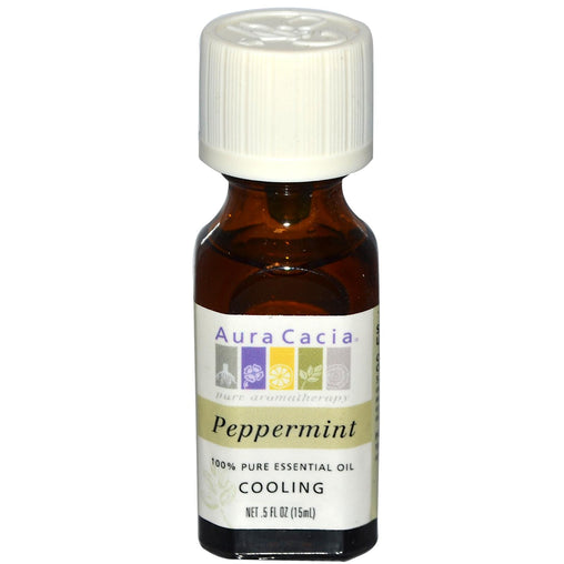 Aura Cacia Peppermint Essential Oil (1x0.5Oz)