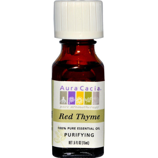 Aura Cacia Red Thyme Essential Oil (1x0.5Oz)