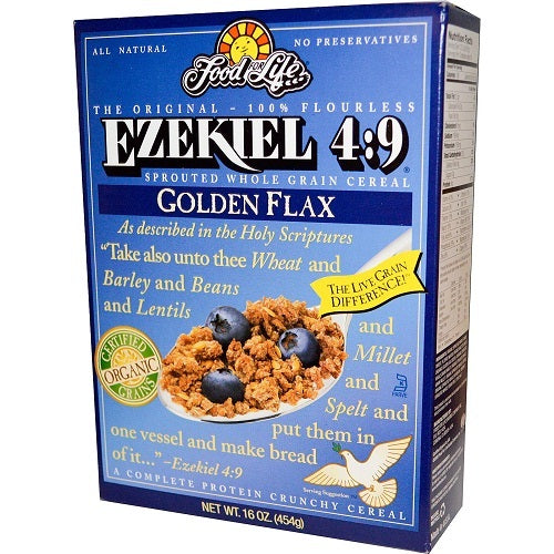 Food For Life Ezekiel 4:9 Golden Flax Cereal (6x16 Oz)